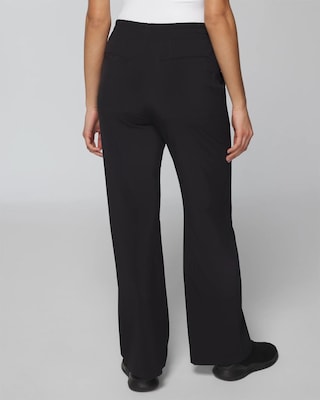 新品salsation relaxed wide leg pants(ポルソS) Linen Blend Wide-Leg Trousers | SLY010